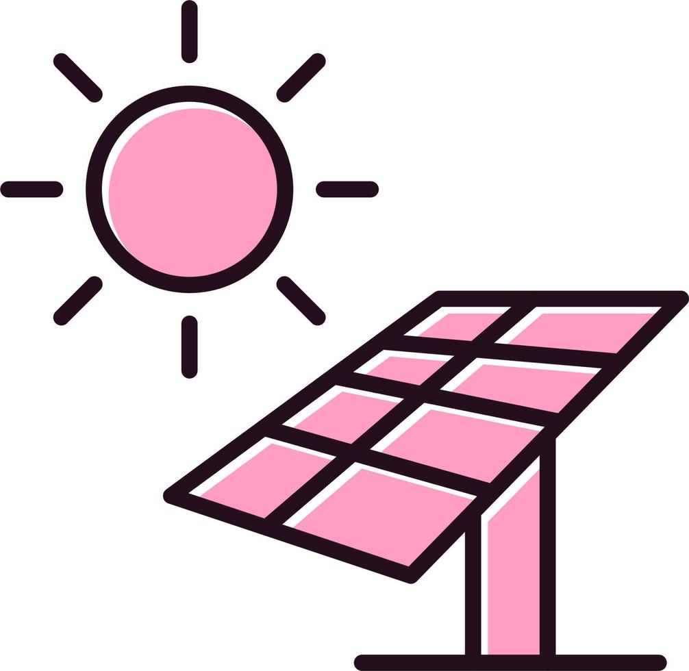Solarpanel Vector Icon