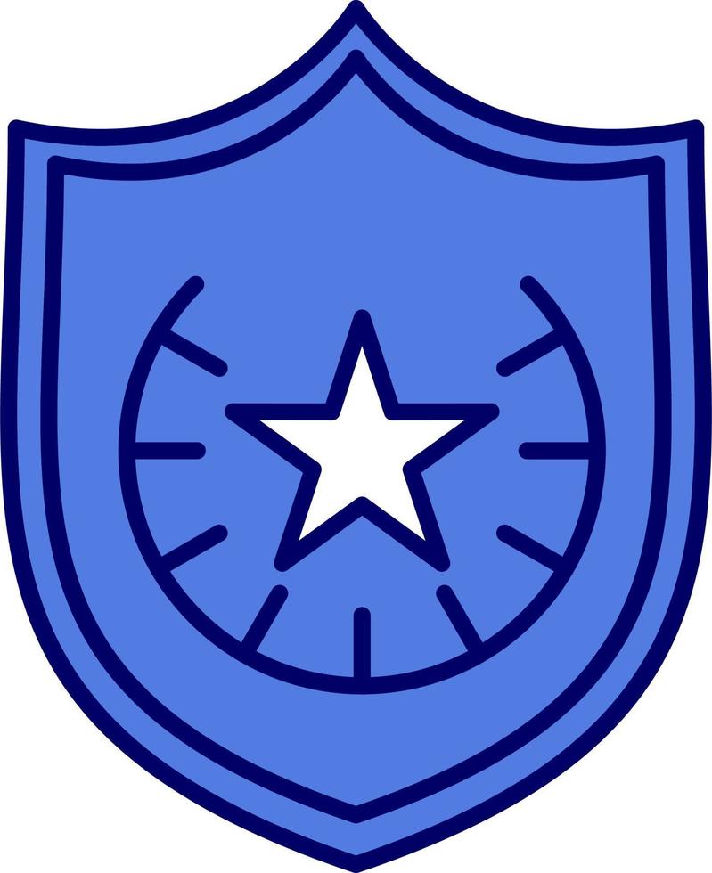 Police Badge Vector Icon