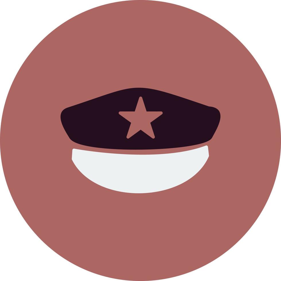 Police Hat Vector Icon