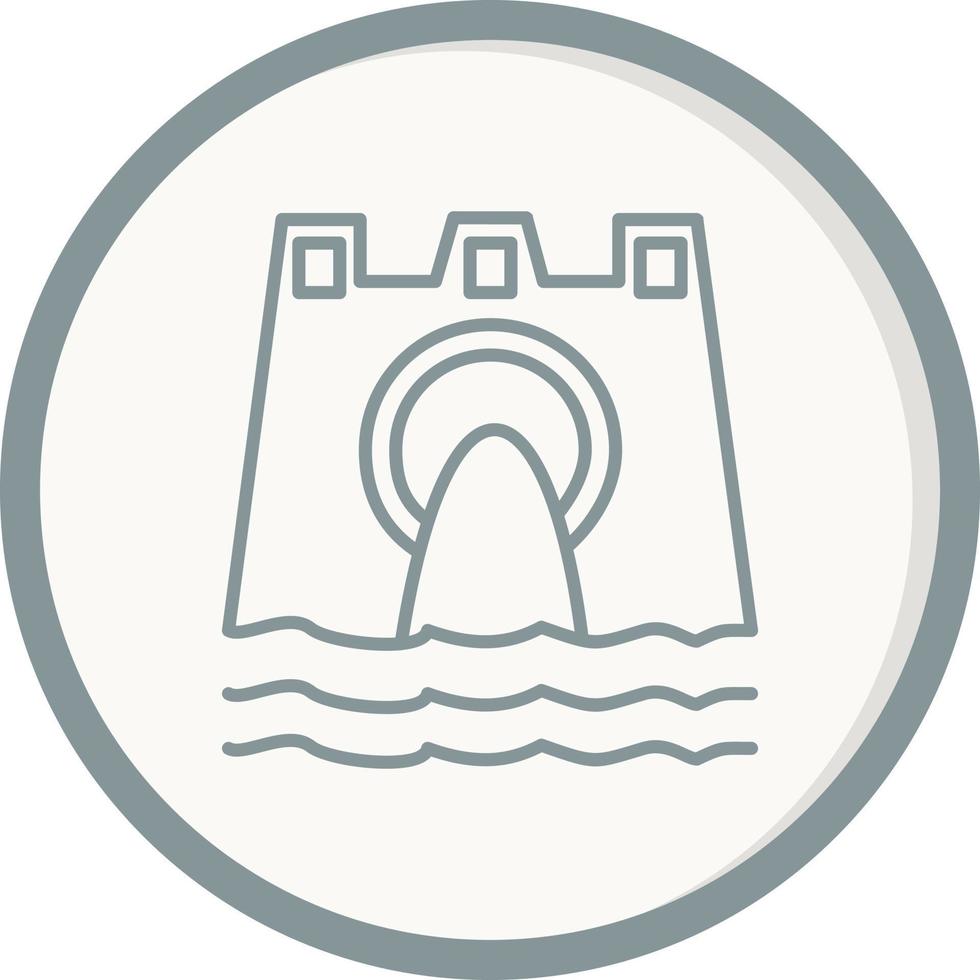 Dam Vector Icon