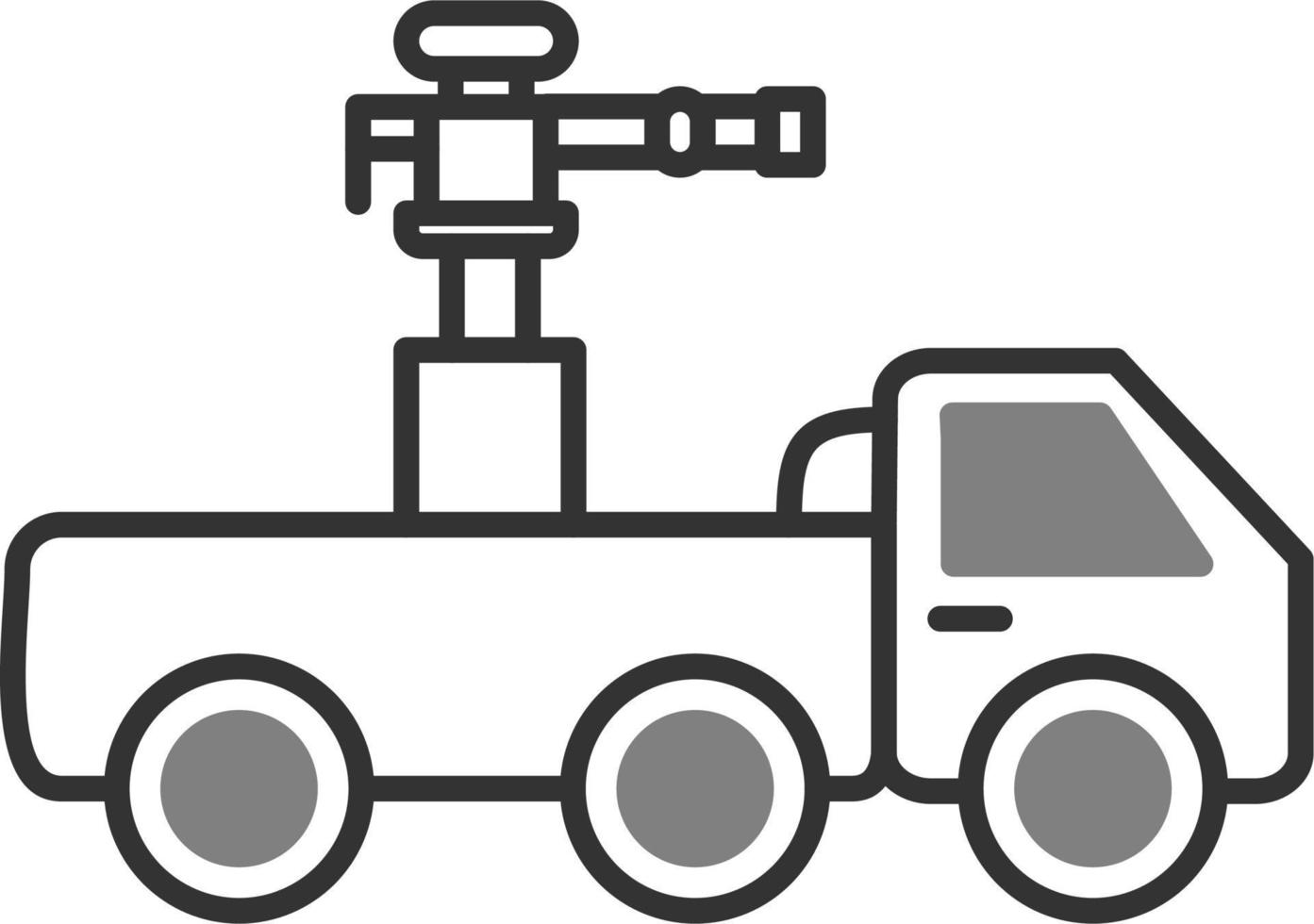 Armored Vehicle Vector Icon