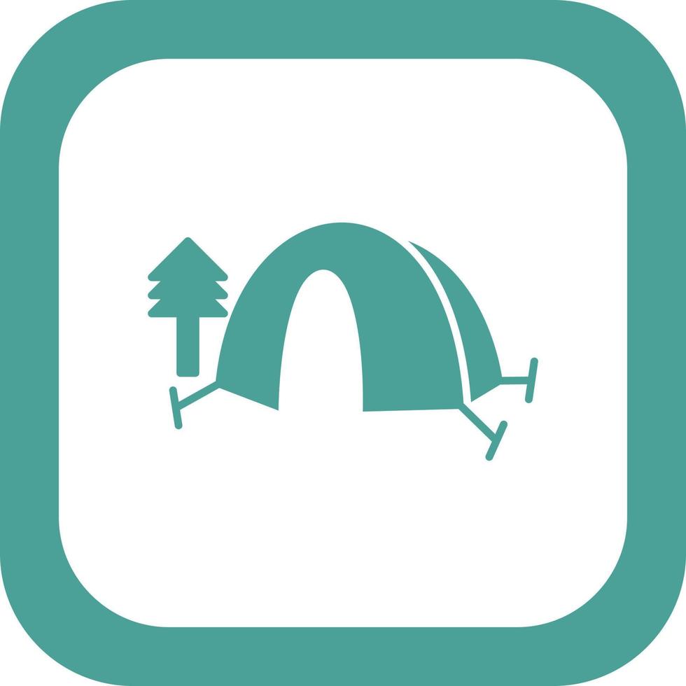 Tent Vector Icon