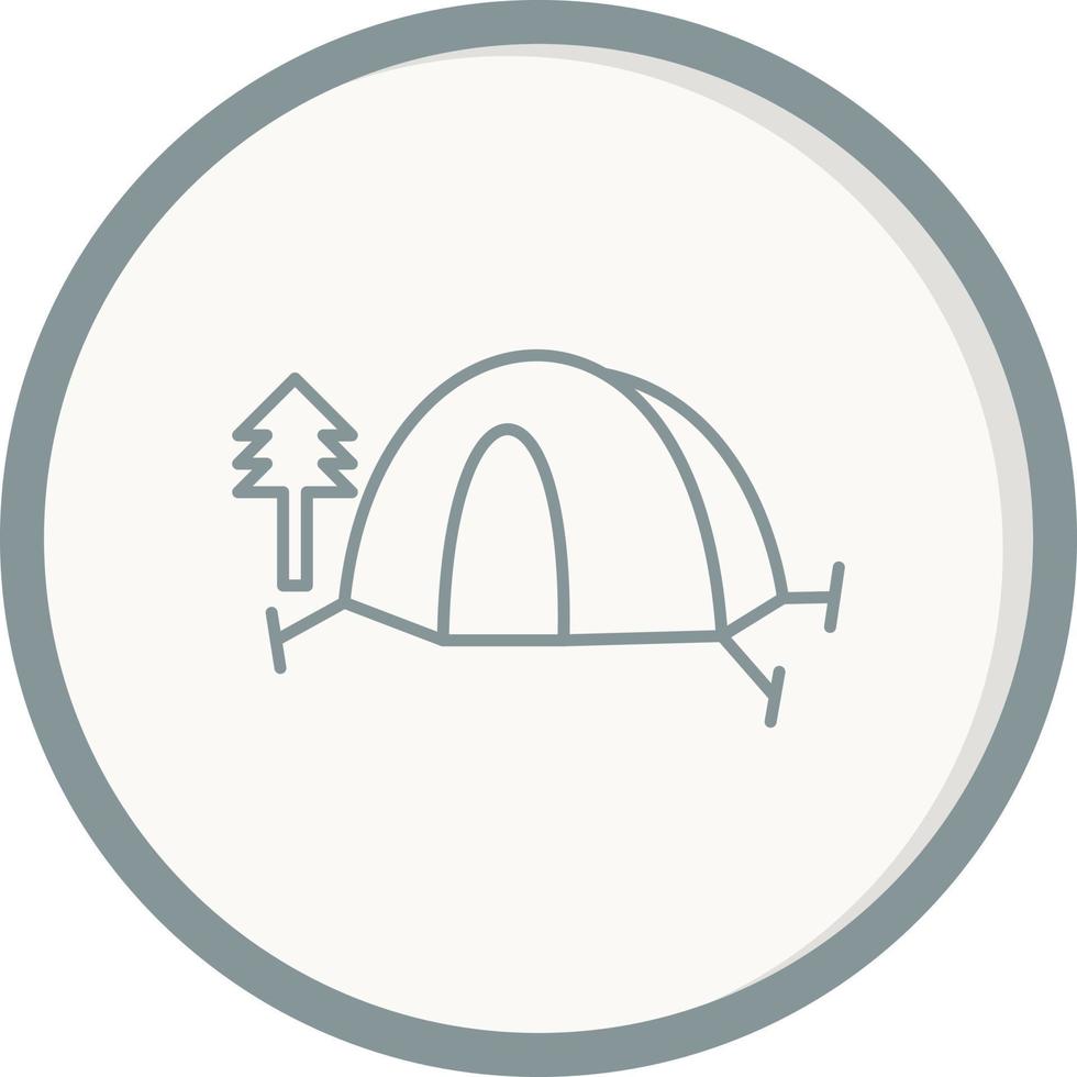 Tent Vector Icon