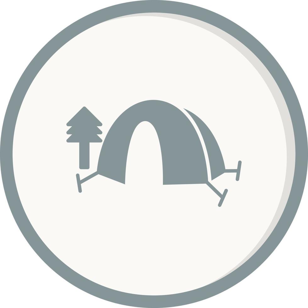 Tent Vector Icon