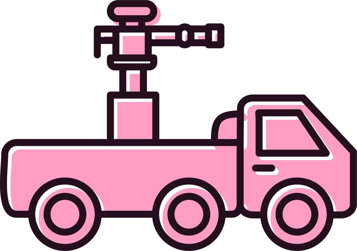 Armored Vehicle Vector Icon