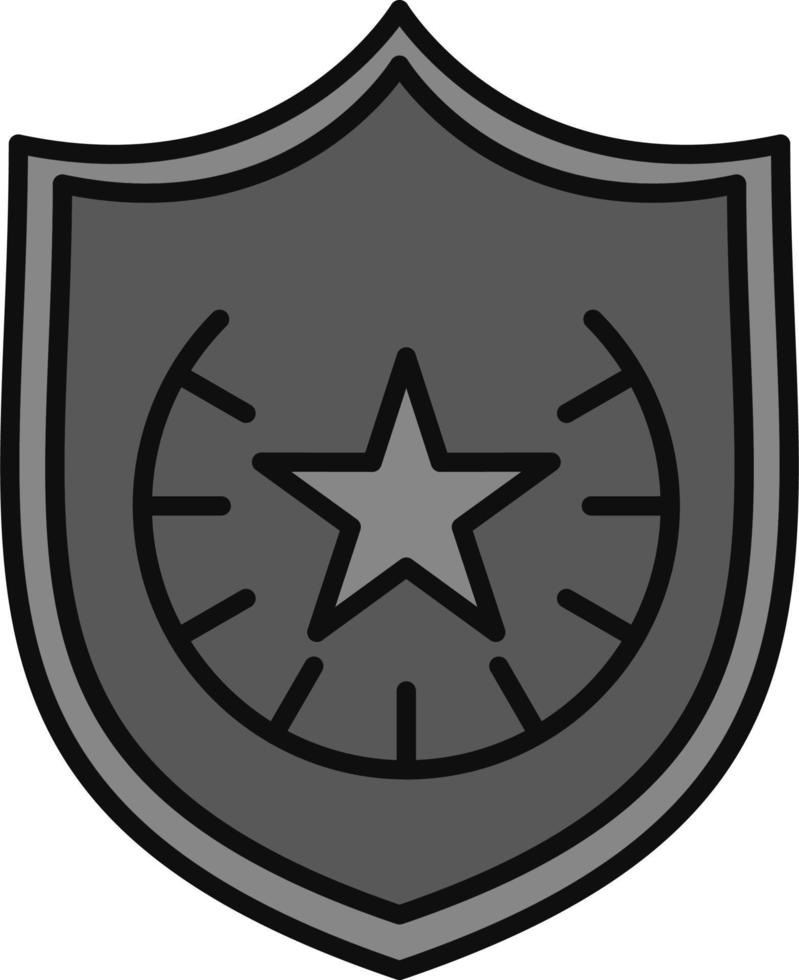 Police Badge Vector Icon