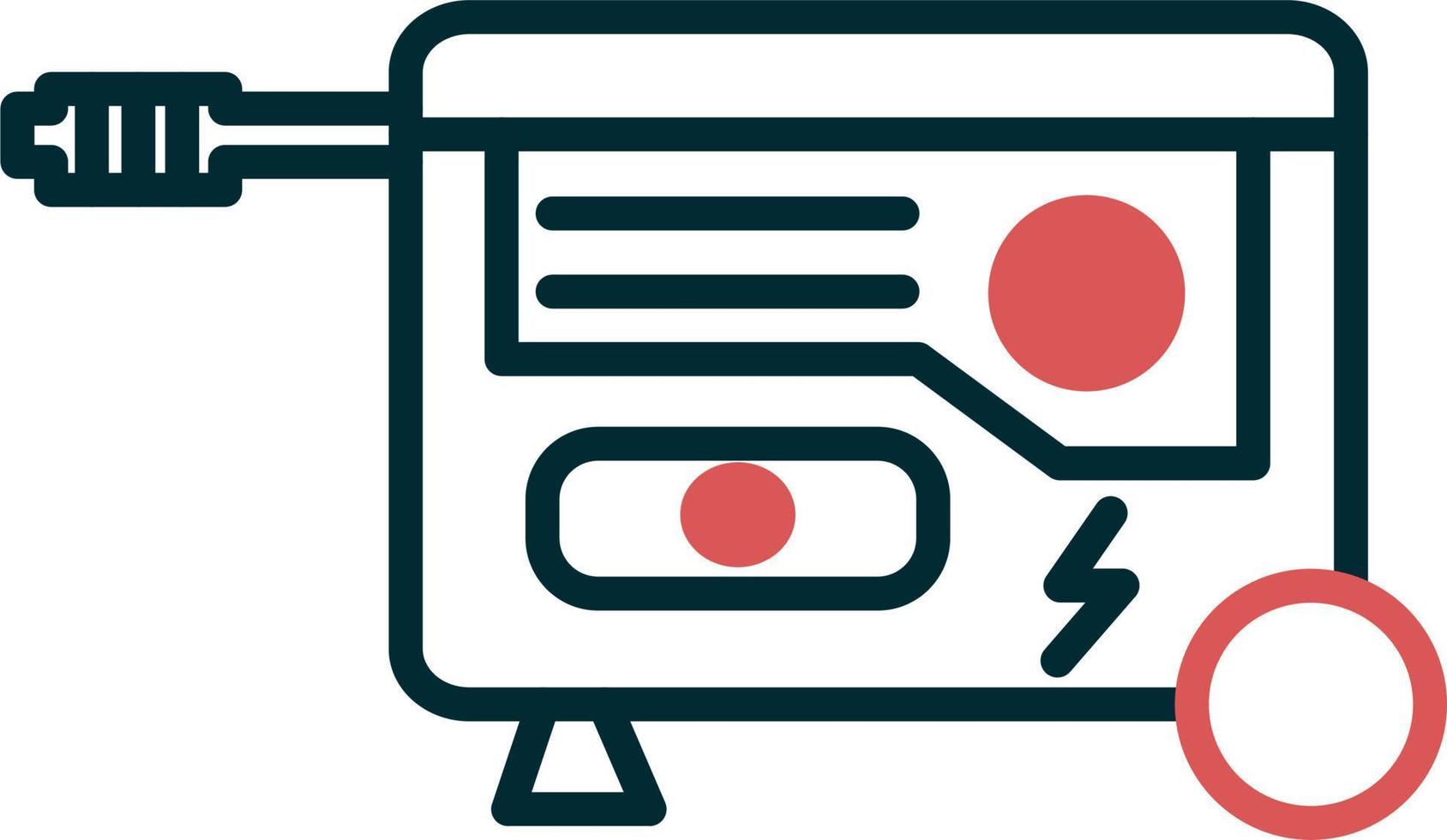 Power genration Vector Icon