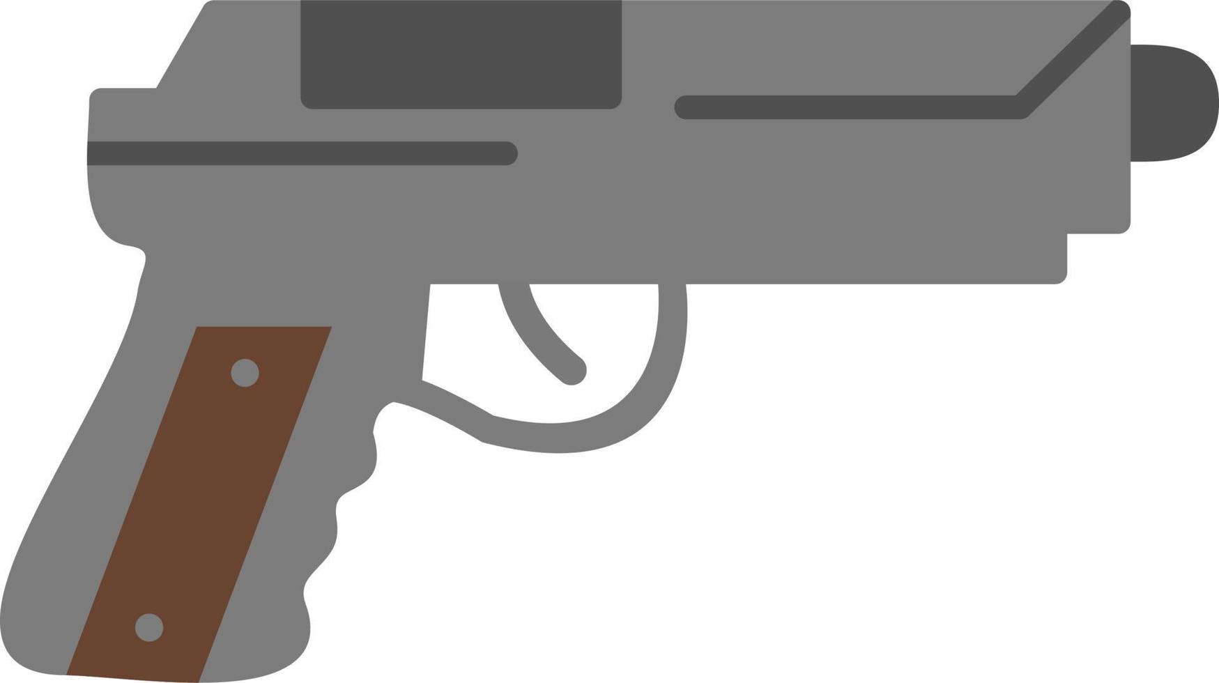 Hand Gun Vector Icon