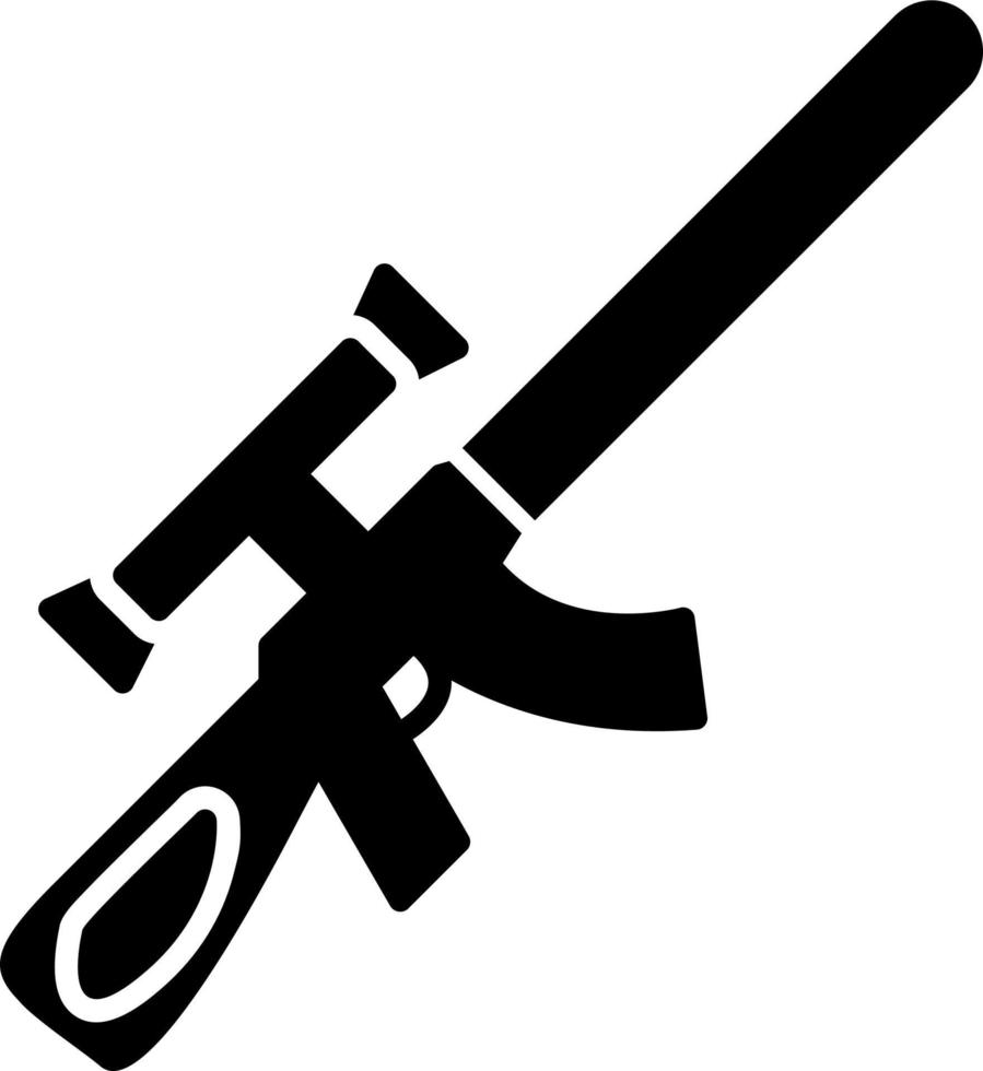 Sniper Rifle Vector Icon