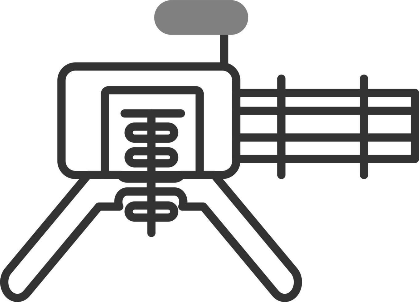 Machine Gun Vector Icon