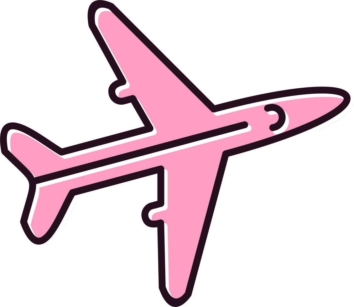 Aeroplane Vector Icon