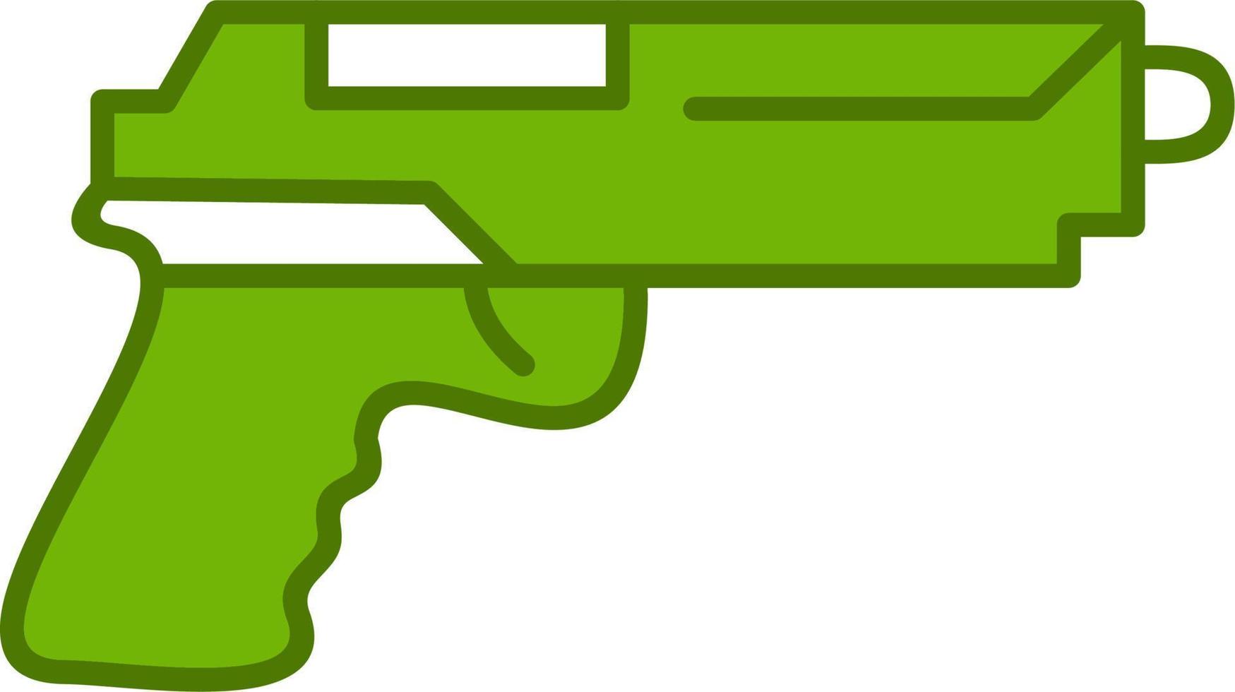 Hand Gun Vector Icon