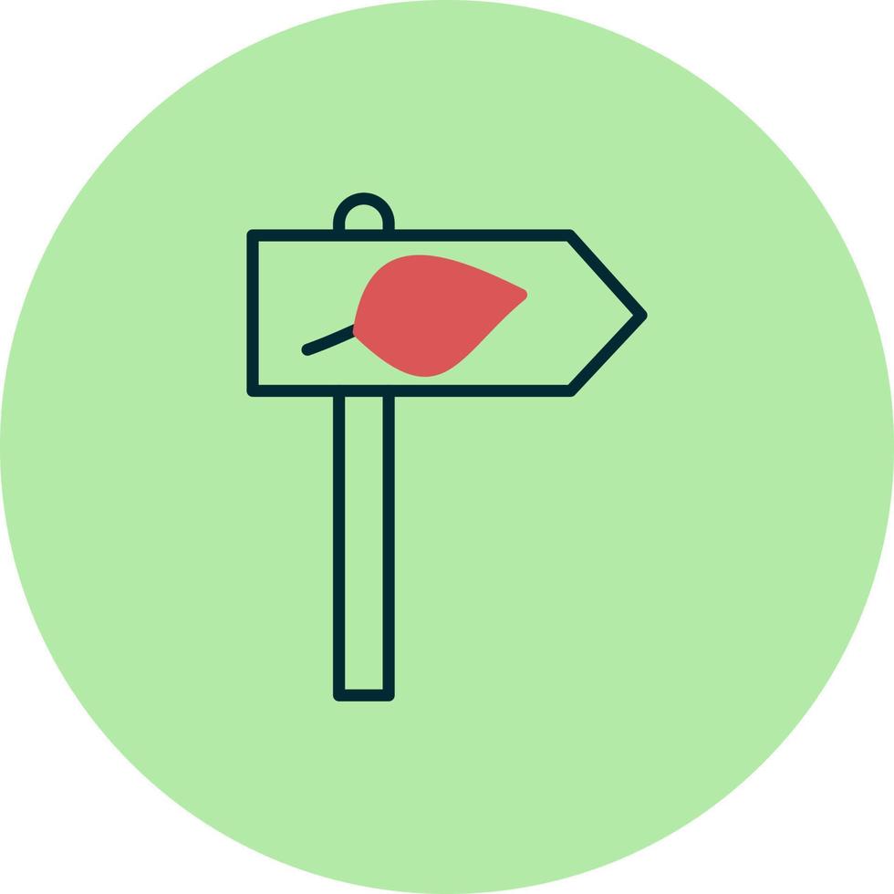 Signage Vector Icon