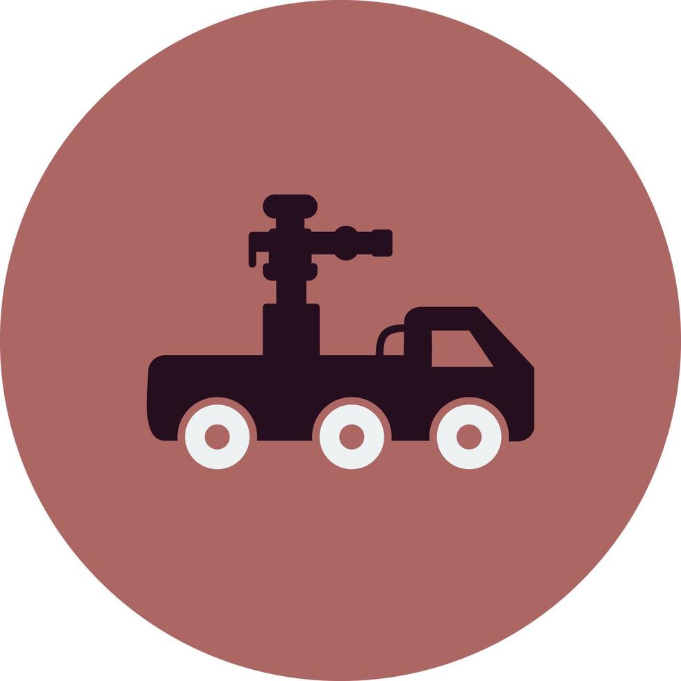 Armored Vehicle Vector Icon