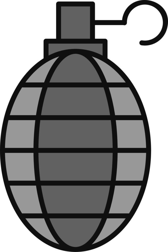 icono de vector de granada