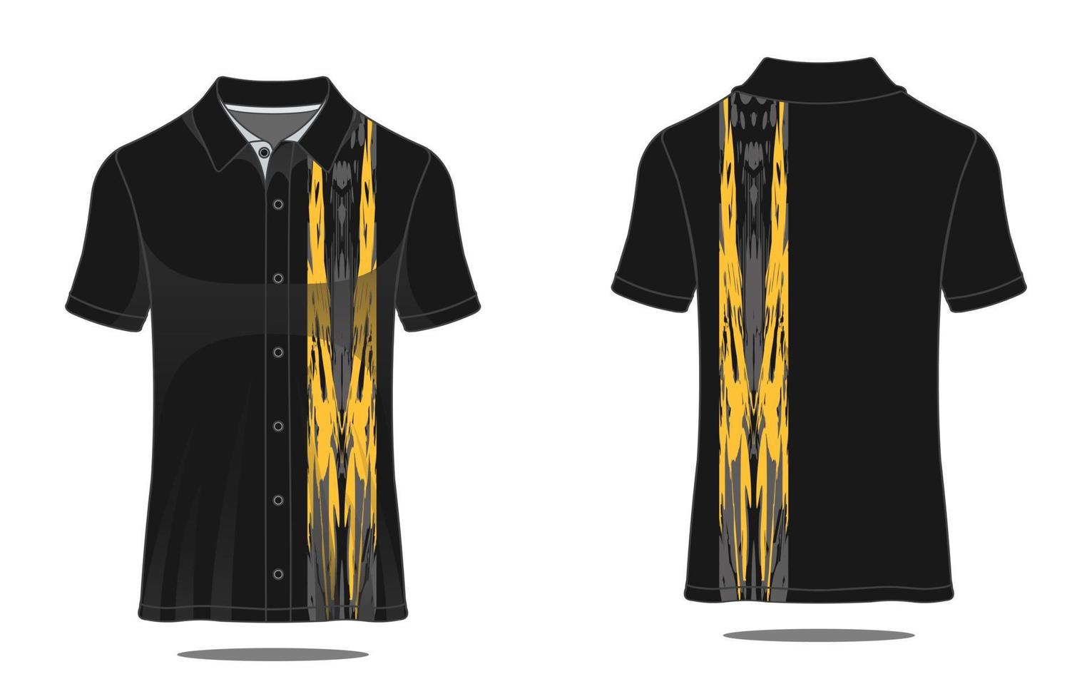 polo camiseta grunge vector