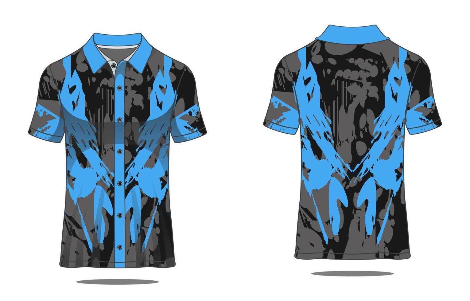 polo camiseta grunge vector