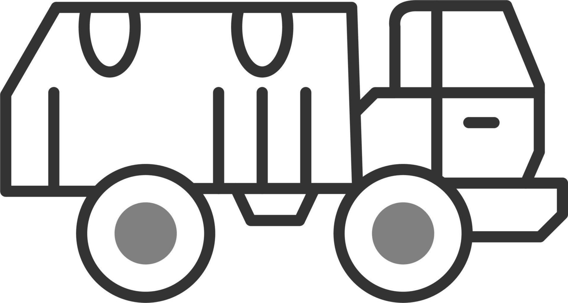 Military Truck Vector Icon