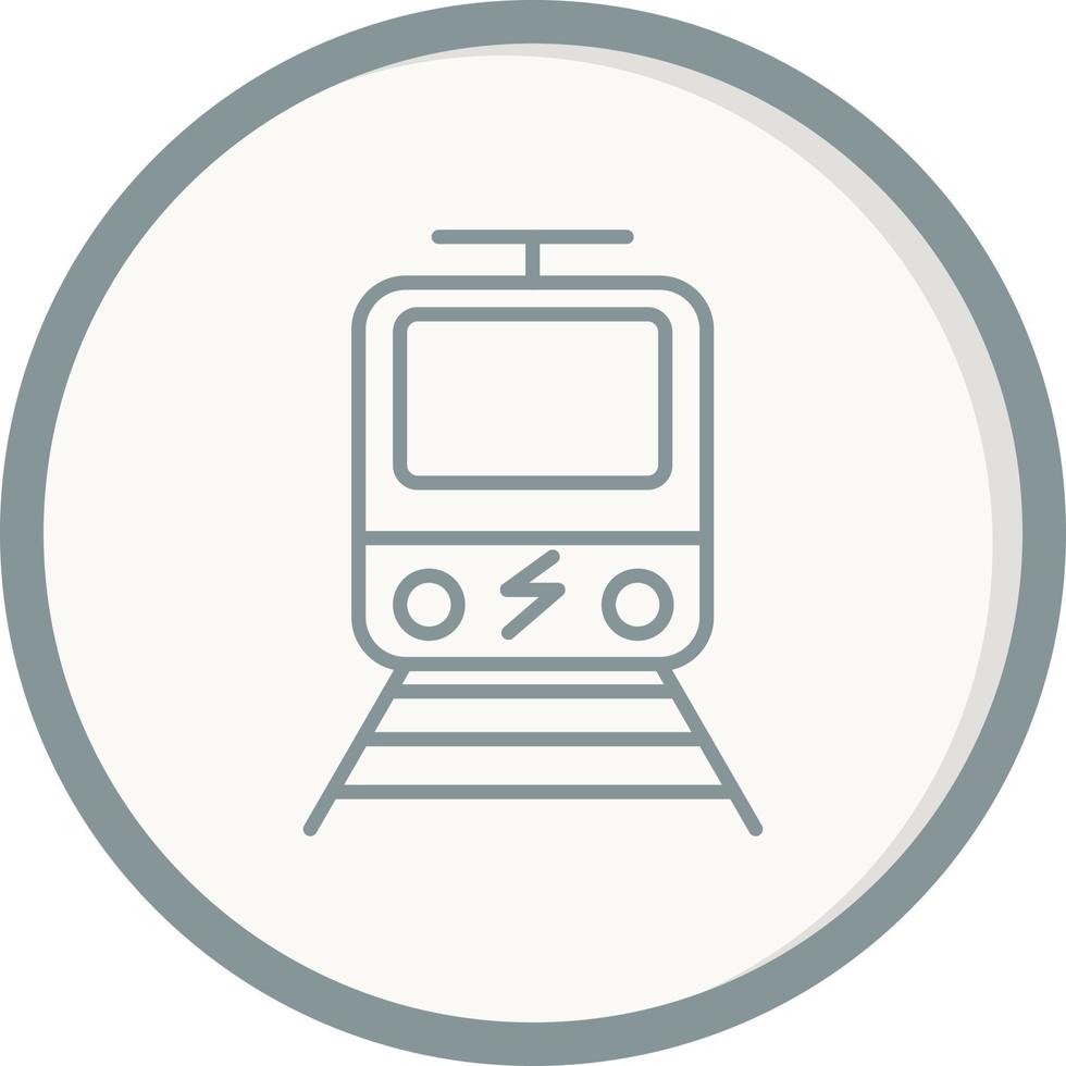 Electrictrain Vector Icon