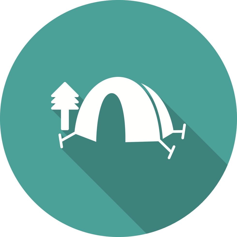 Tent Vector Icon