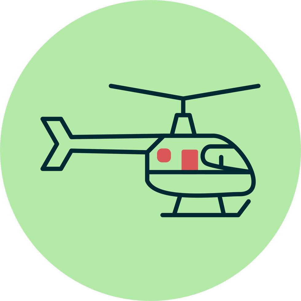 Helicopter Vector Icon