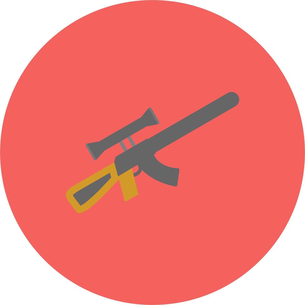 Sniper Rifle Vector Icon