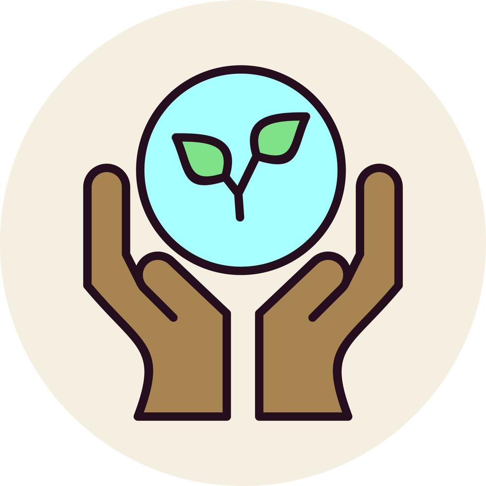 Protect the planet Vector Icon