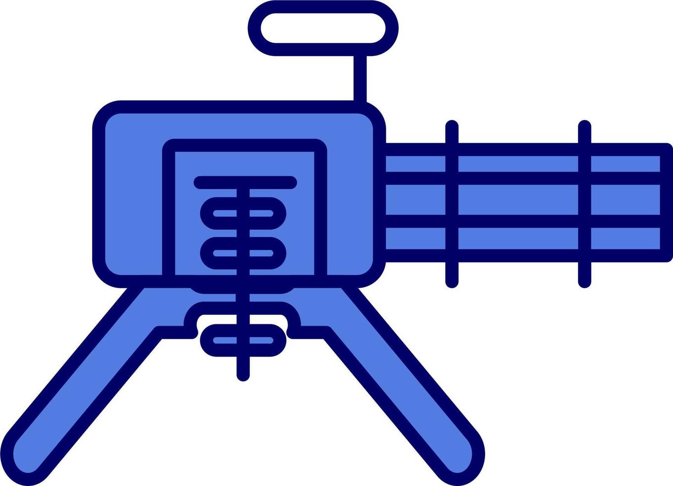 Machine Gun Vector Icon