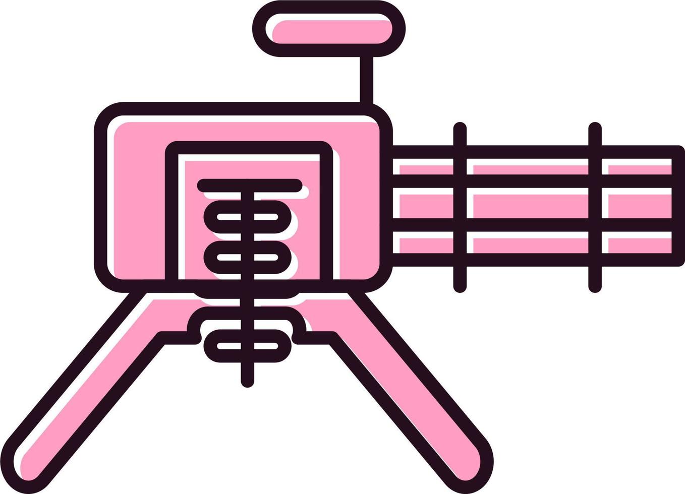 Machine Gun Vector Icon