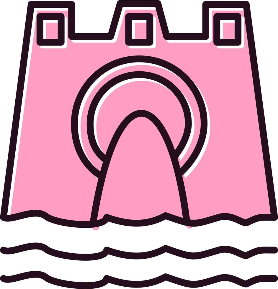 Dam Vector Icon