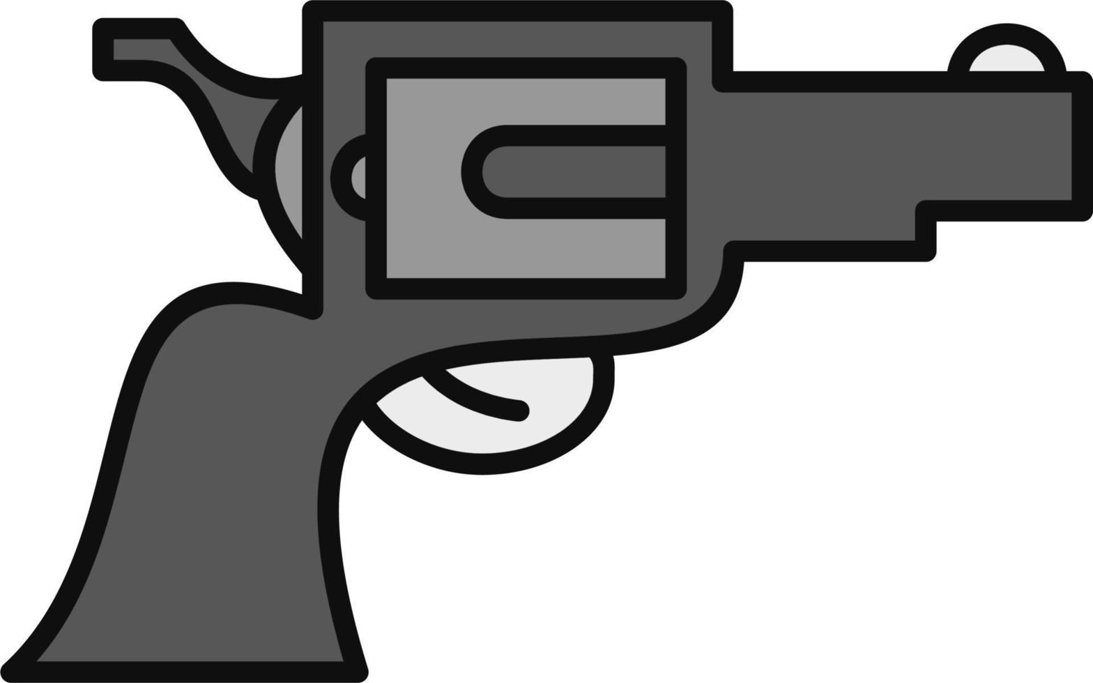 icono de vector de pistola