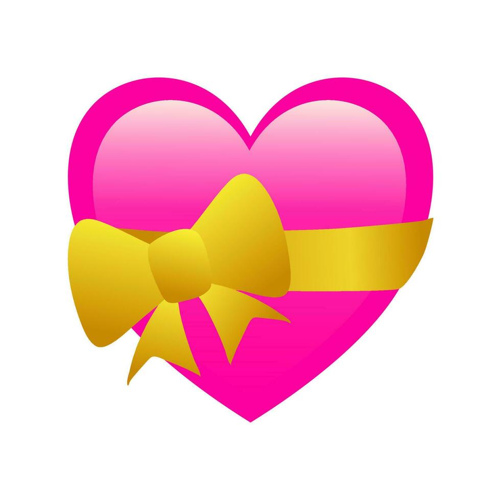 archivo vectorial emoji de corazón vector