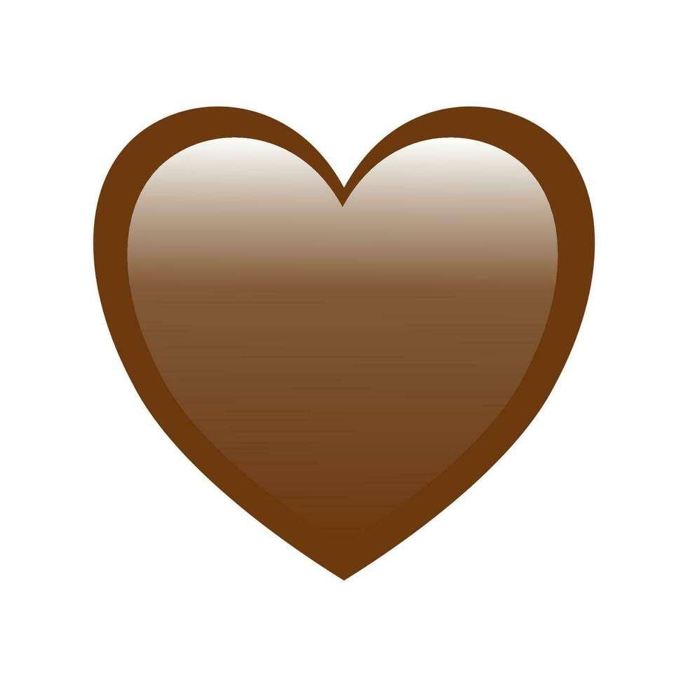 archivo vectorial emoji de corazón vector