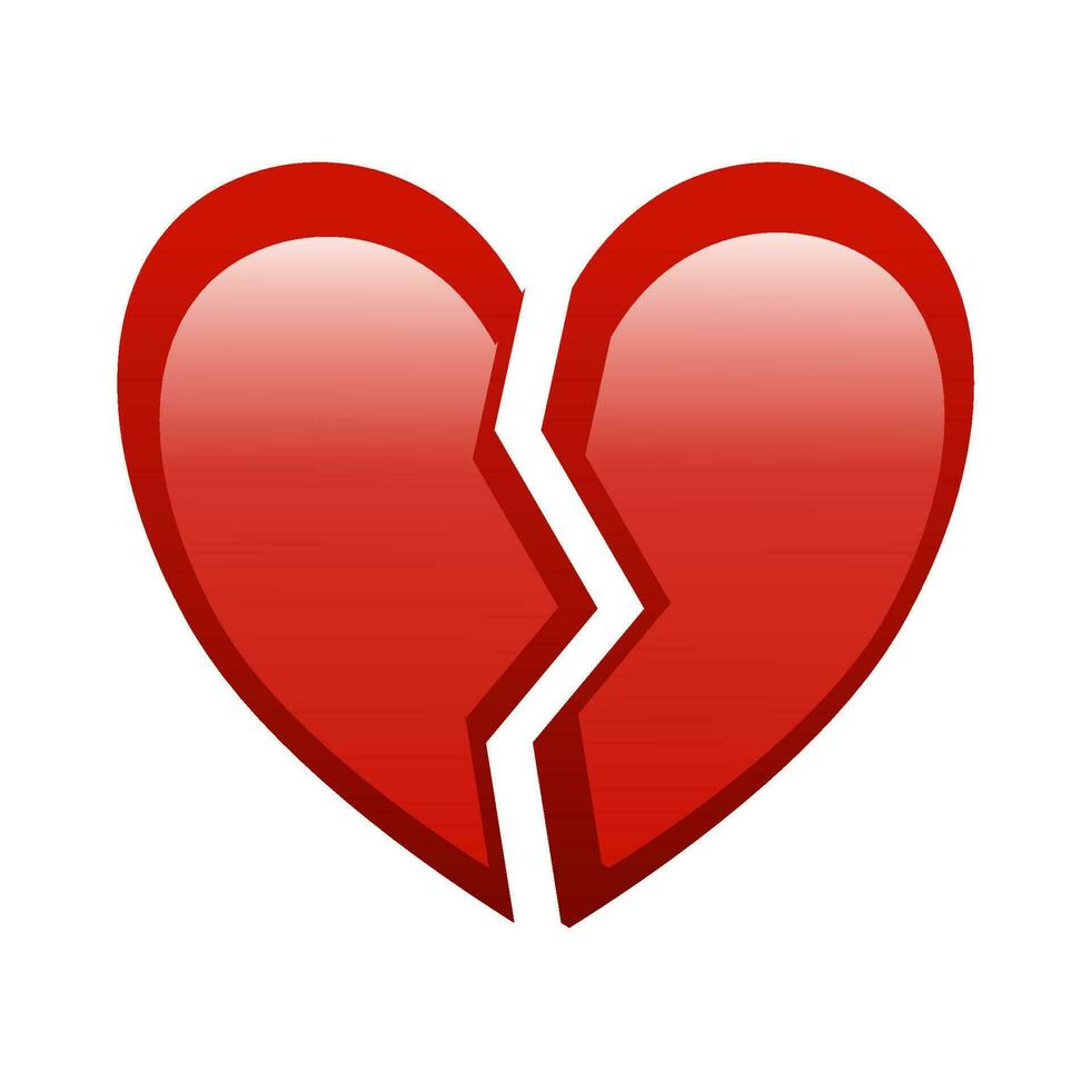 archivo vectorial emoji de corazón vector