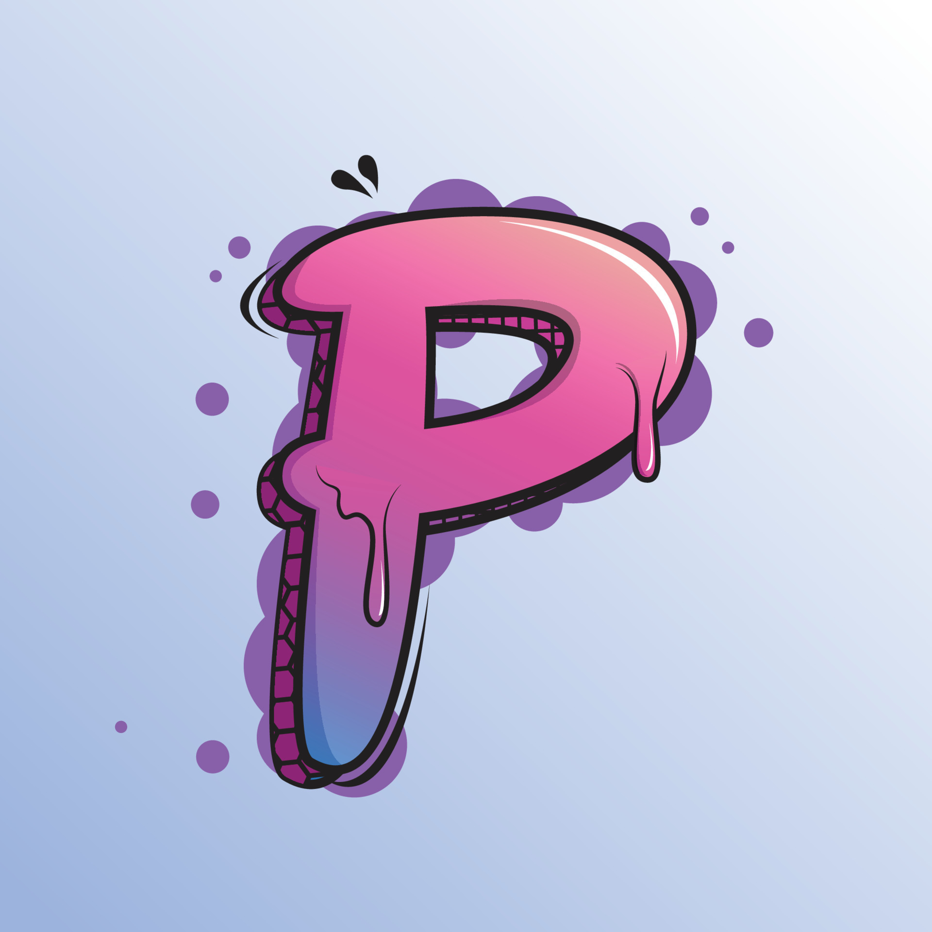 Graffiti Letter P Premium Vector Illustration 18817703 Vector Art At graffiti-letter-p-premium-vector-illustration-18817703-vector-art-at