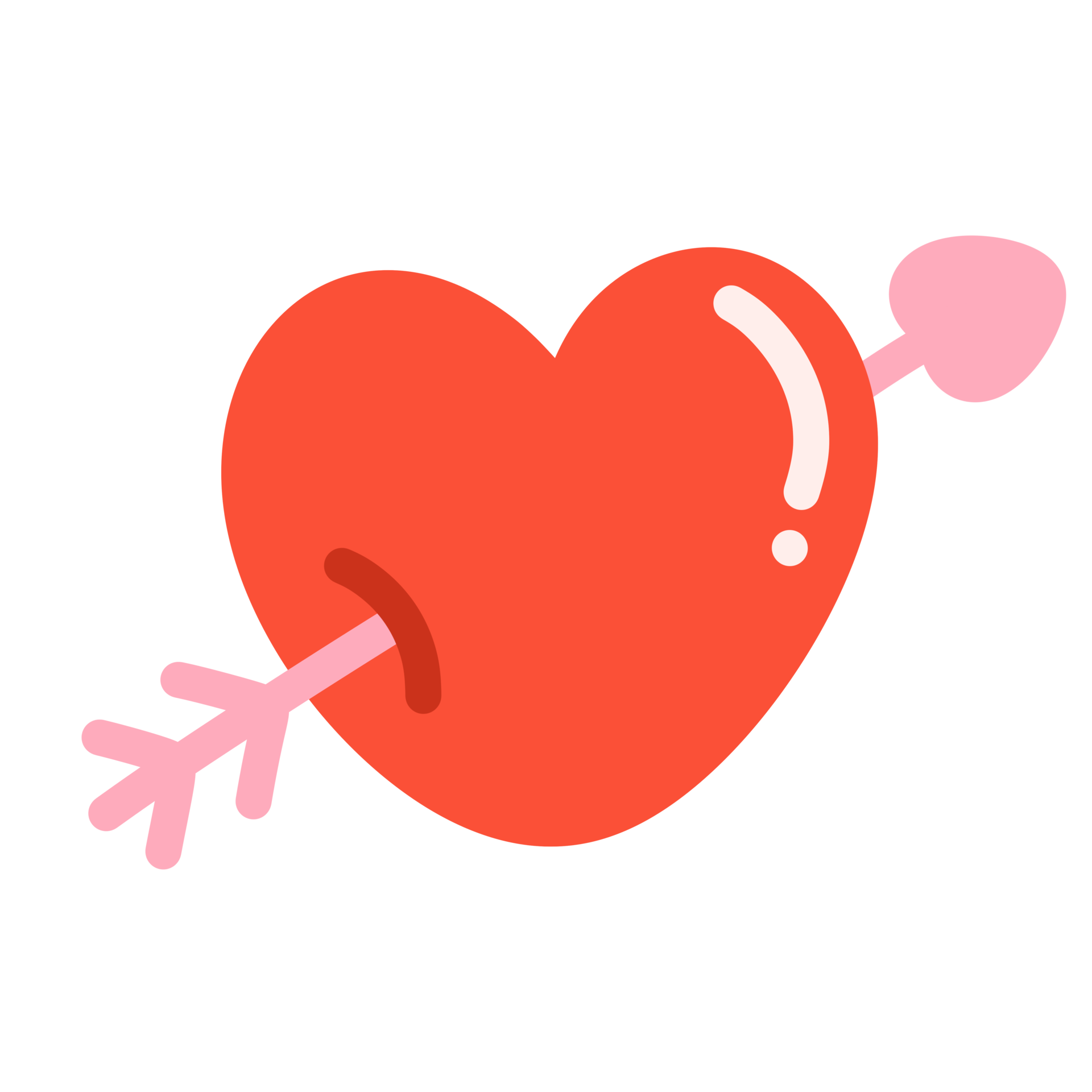 Heart and arrow icon. 18817875 PNG