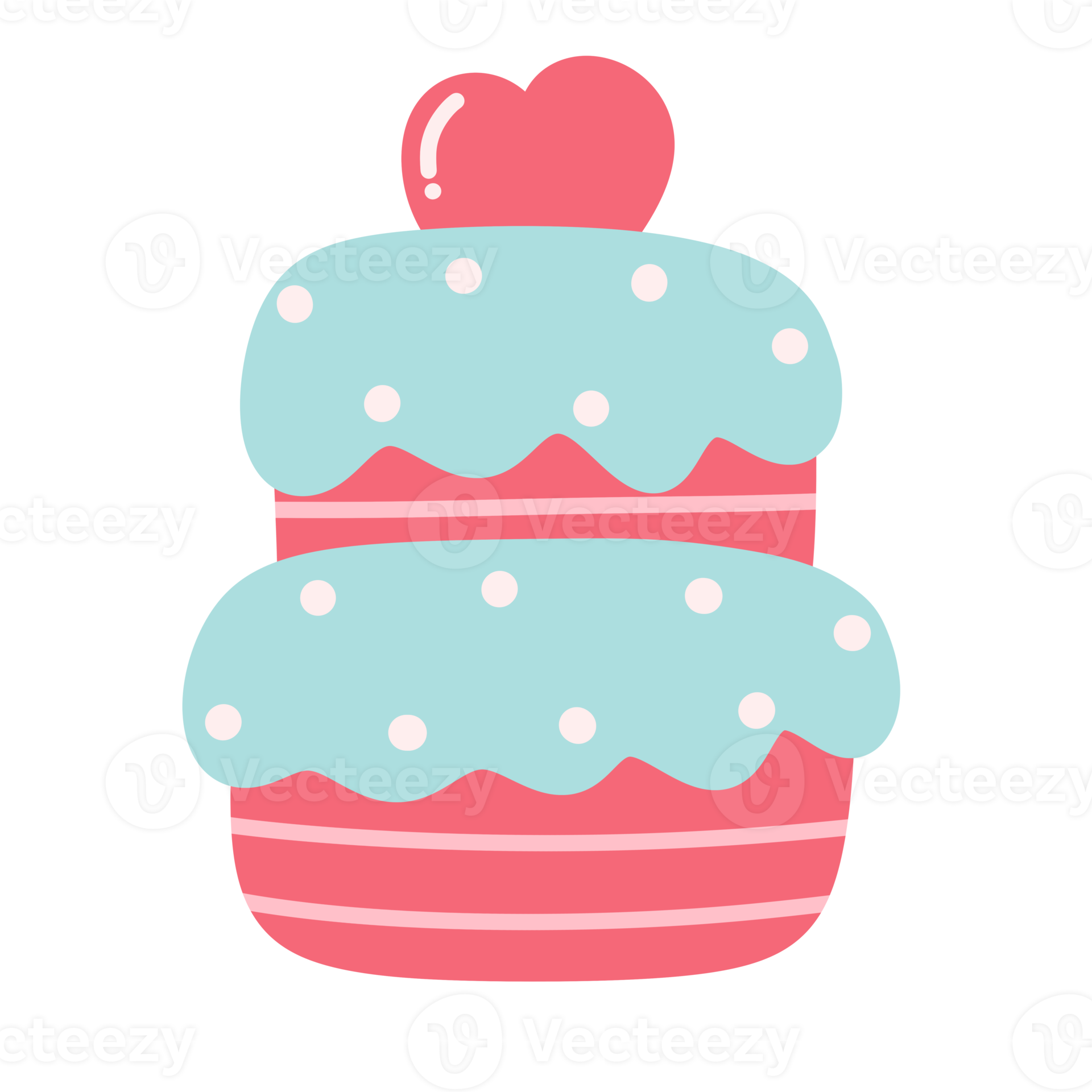 Valentine cake Icon. 18817883 PNG