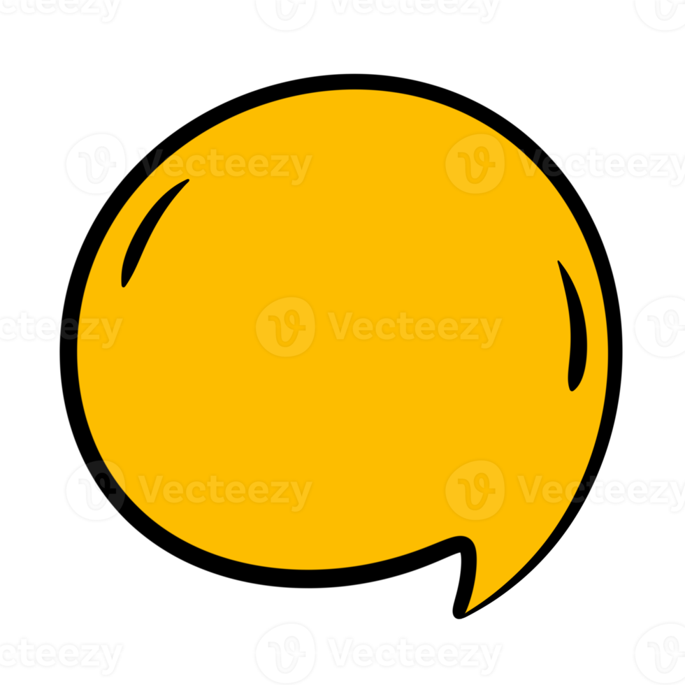 colorful speech bubble. 18817934 PNG