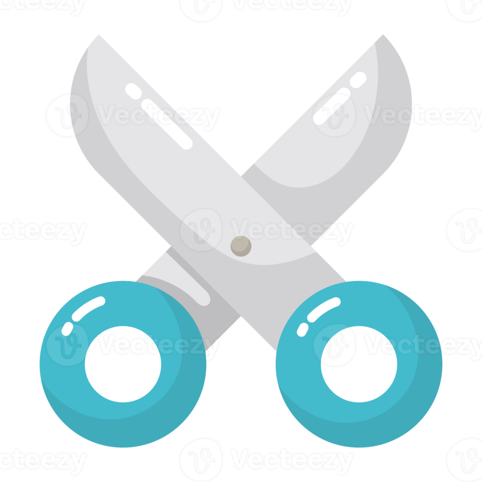 Cartoon Scissors icon. 18817959 PNG