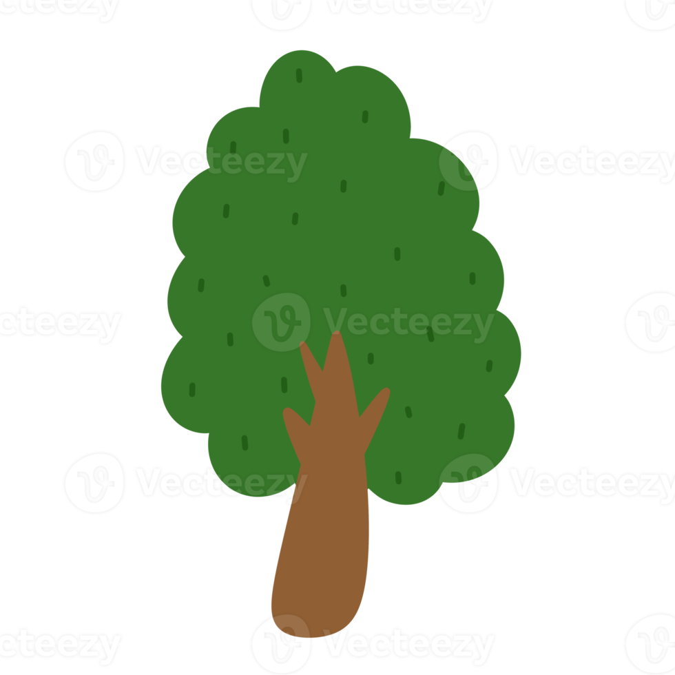 natureza do conceito da ecologia do ícone da árvore. png