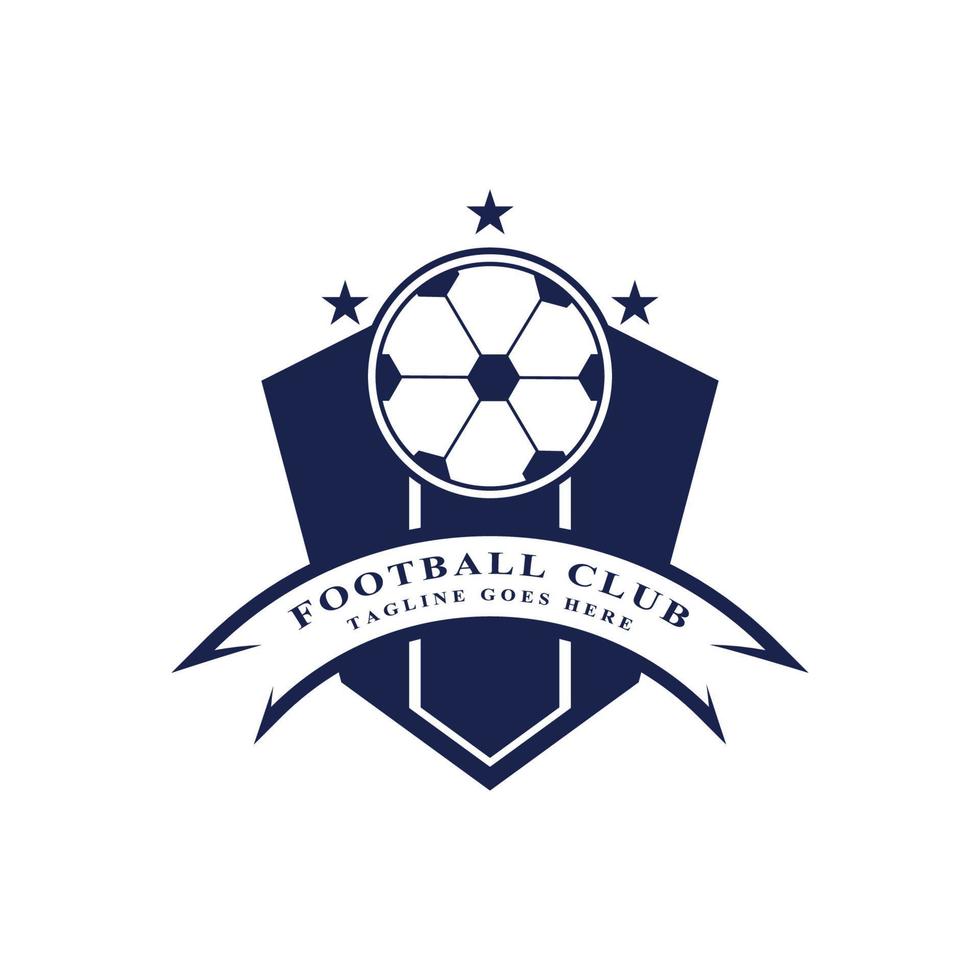 Football logo icon design and symbol vector
