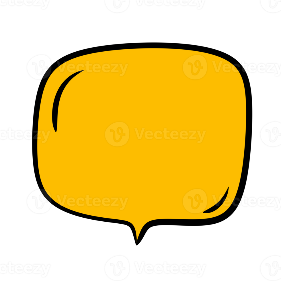 colorful speech bubble. png