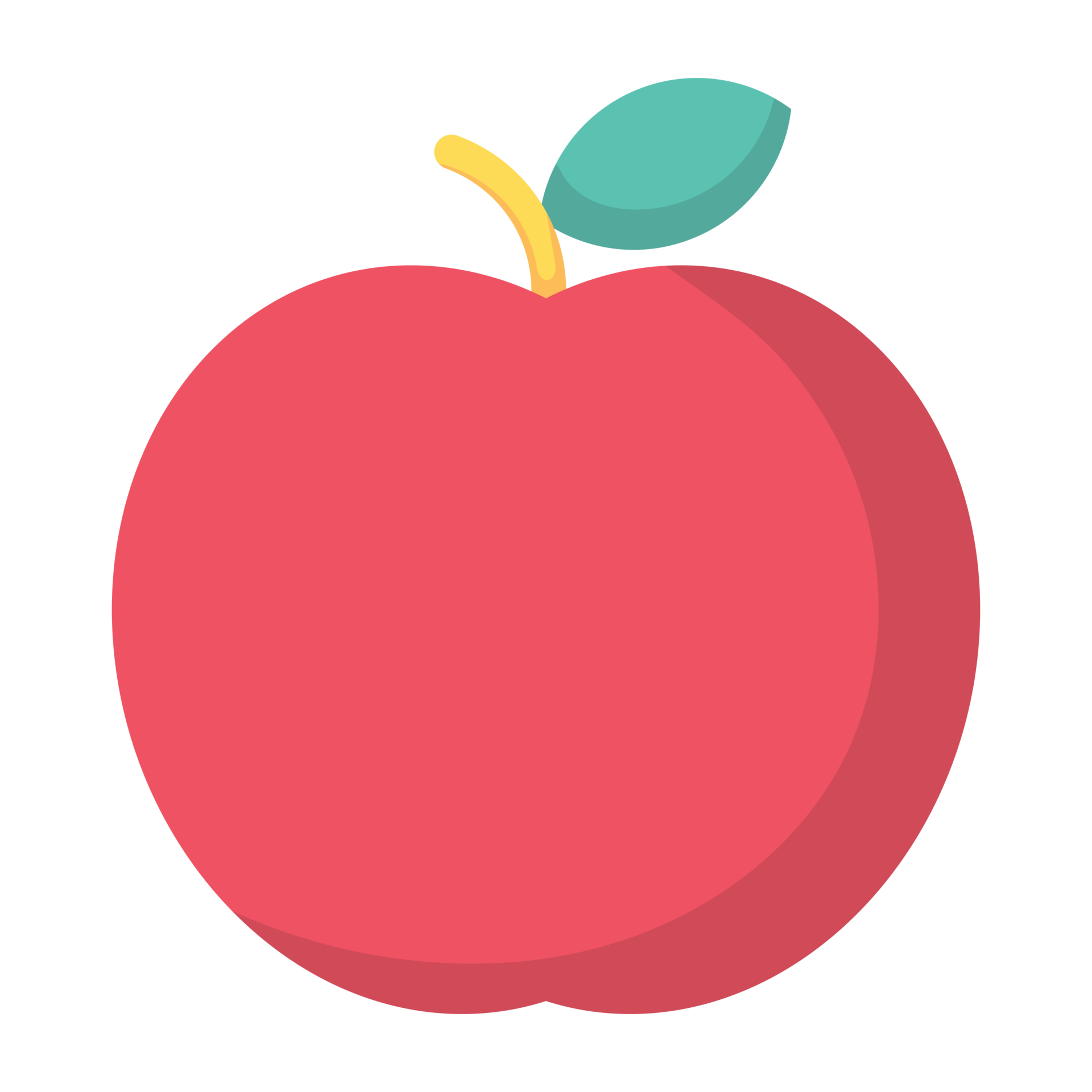 Red apple, fruit icon. 18818748 PNG