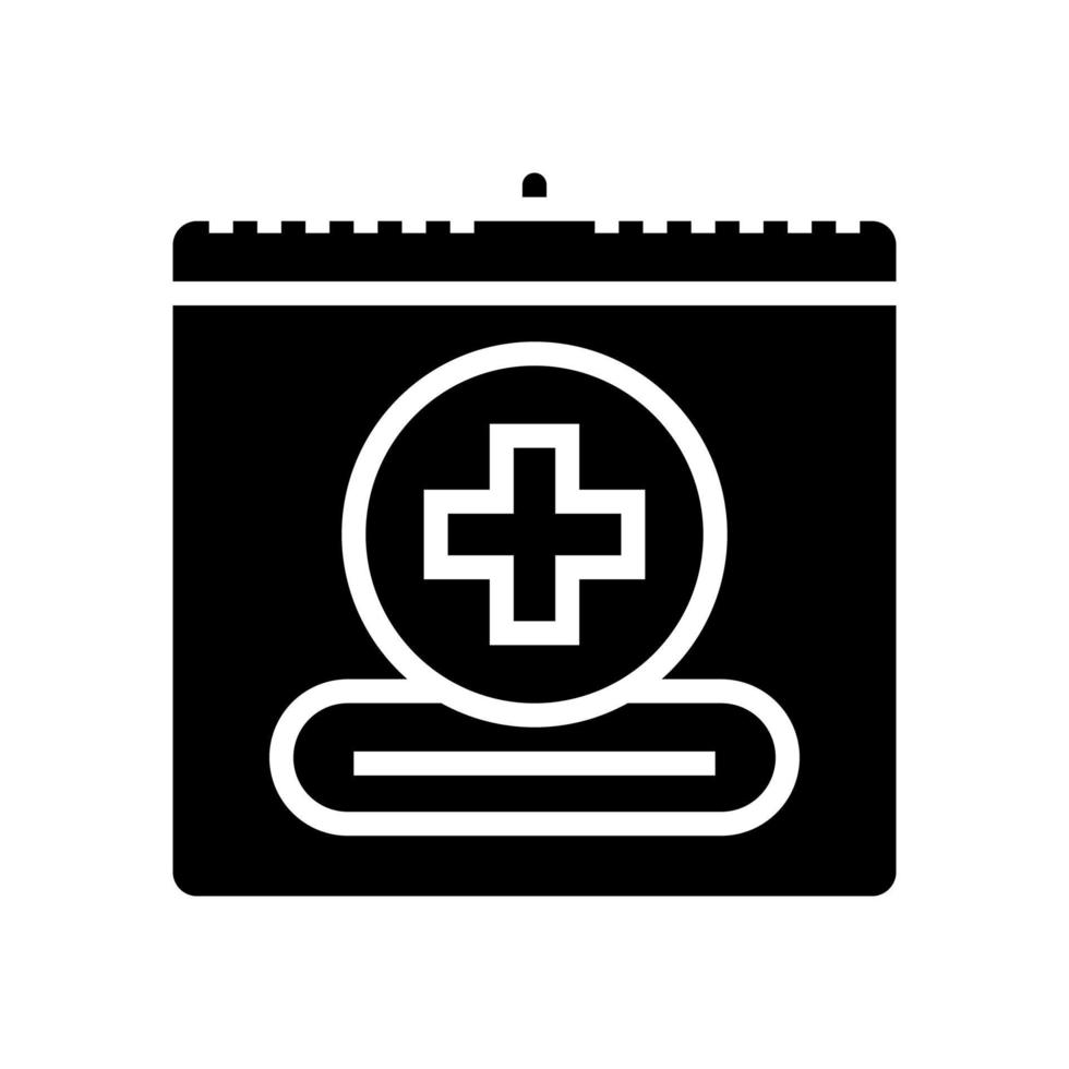 world red cross day glyph icon vector illustration