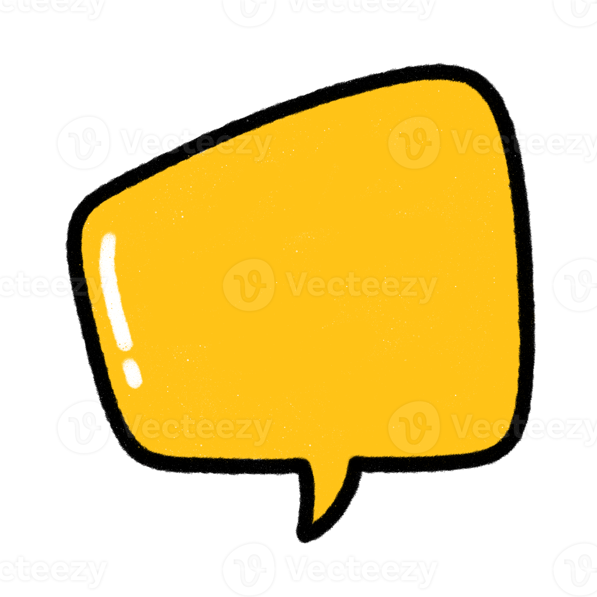 Yellow Thought Bubble Clipart Free 15 - v10nib5