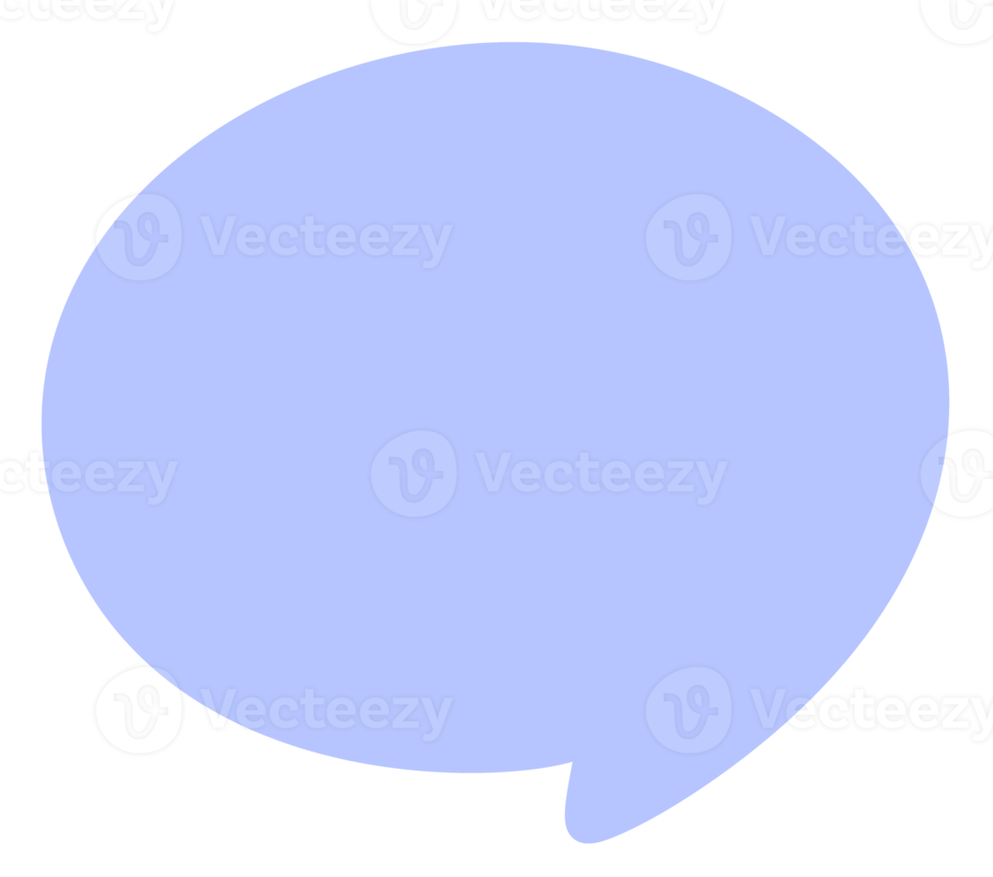 purple Speech bubble icon. png
