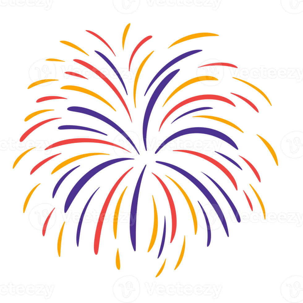 Colourful fireworks icon. png