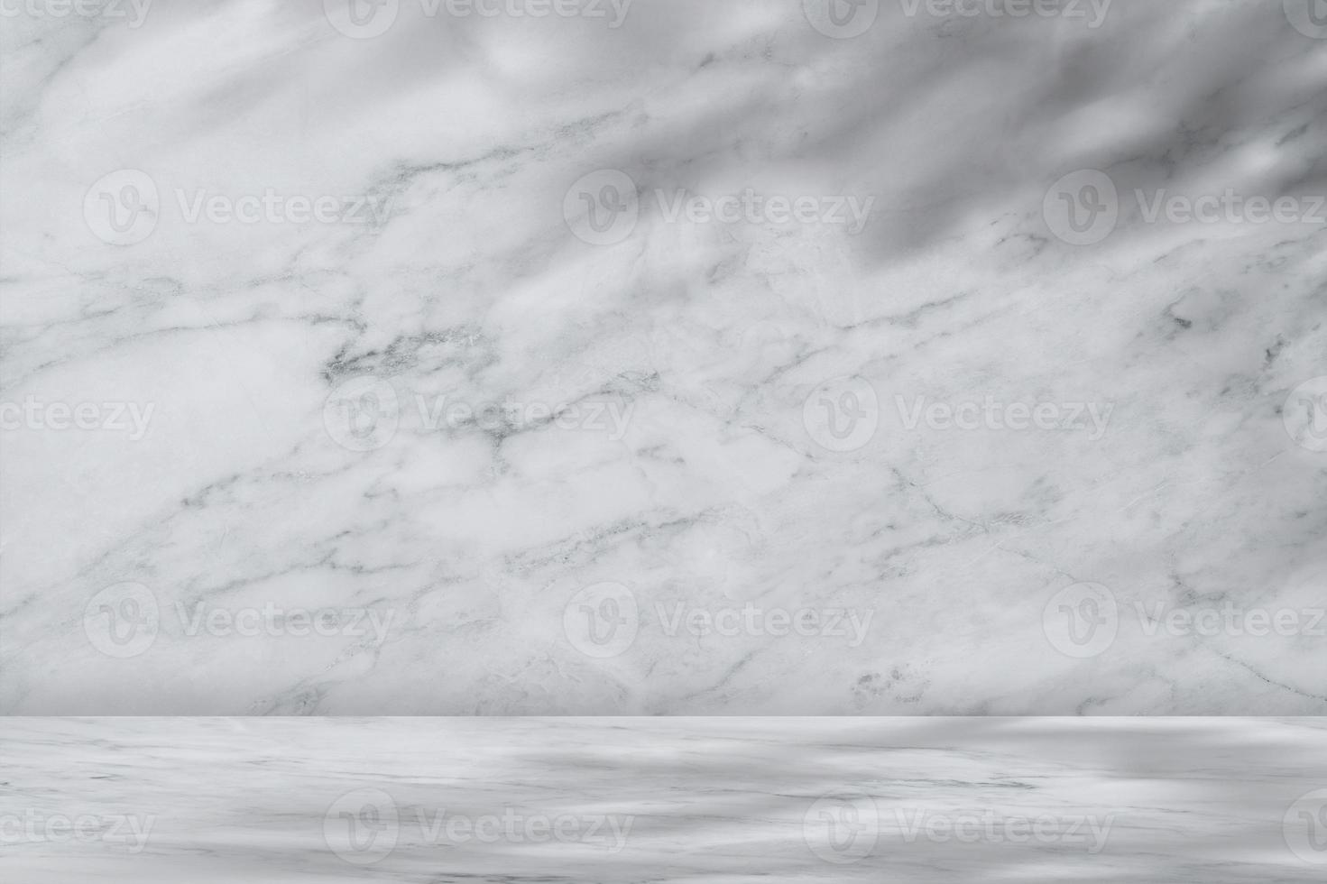 Marble texture abstract background with shadow leaves overlay,White and Grey nature granite wall surface good for floor ceramic counter or interior decoration.Backdrop Background for luxury design photo