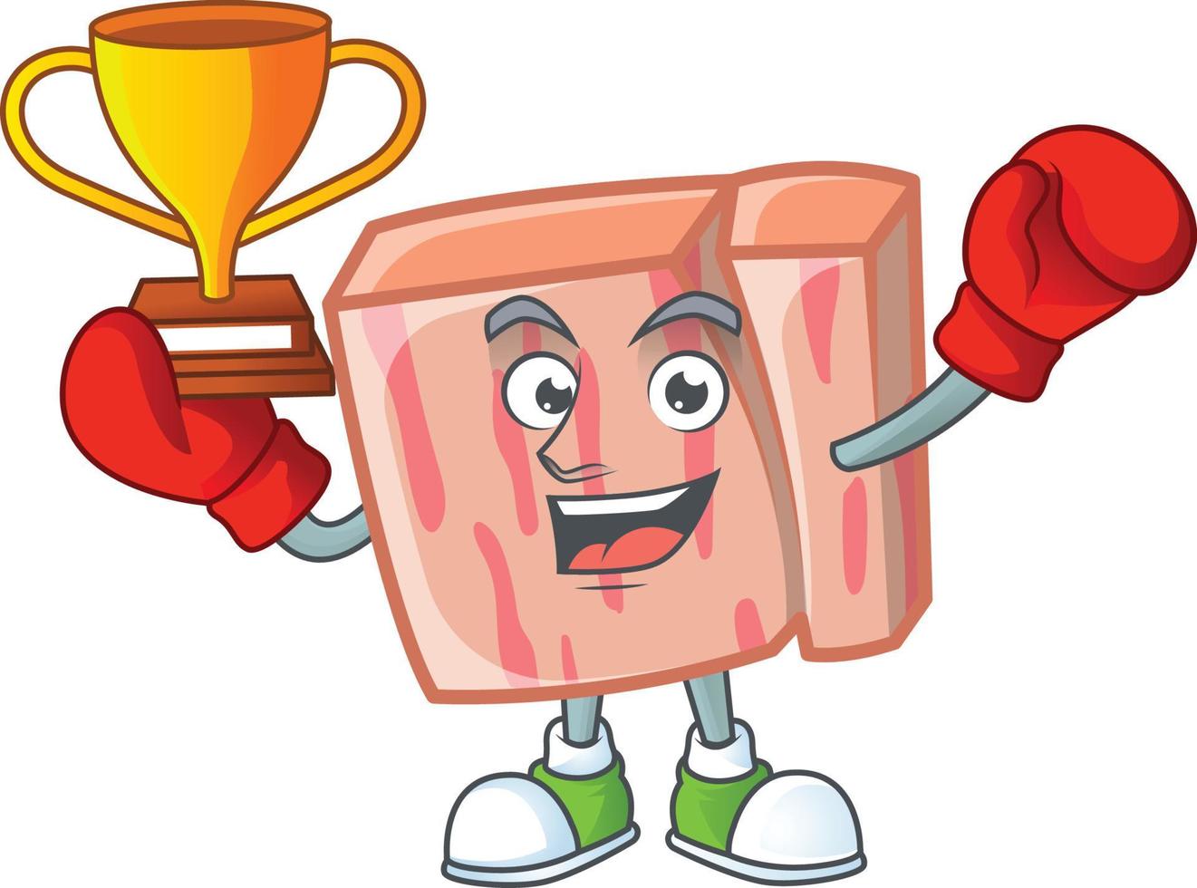 Fresh Meat Cartoon Vector