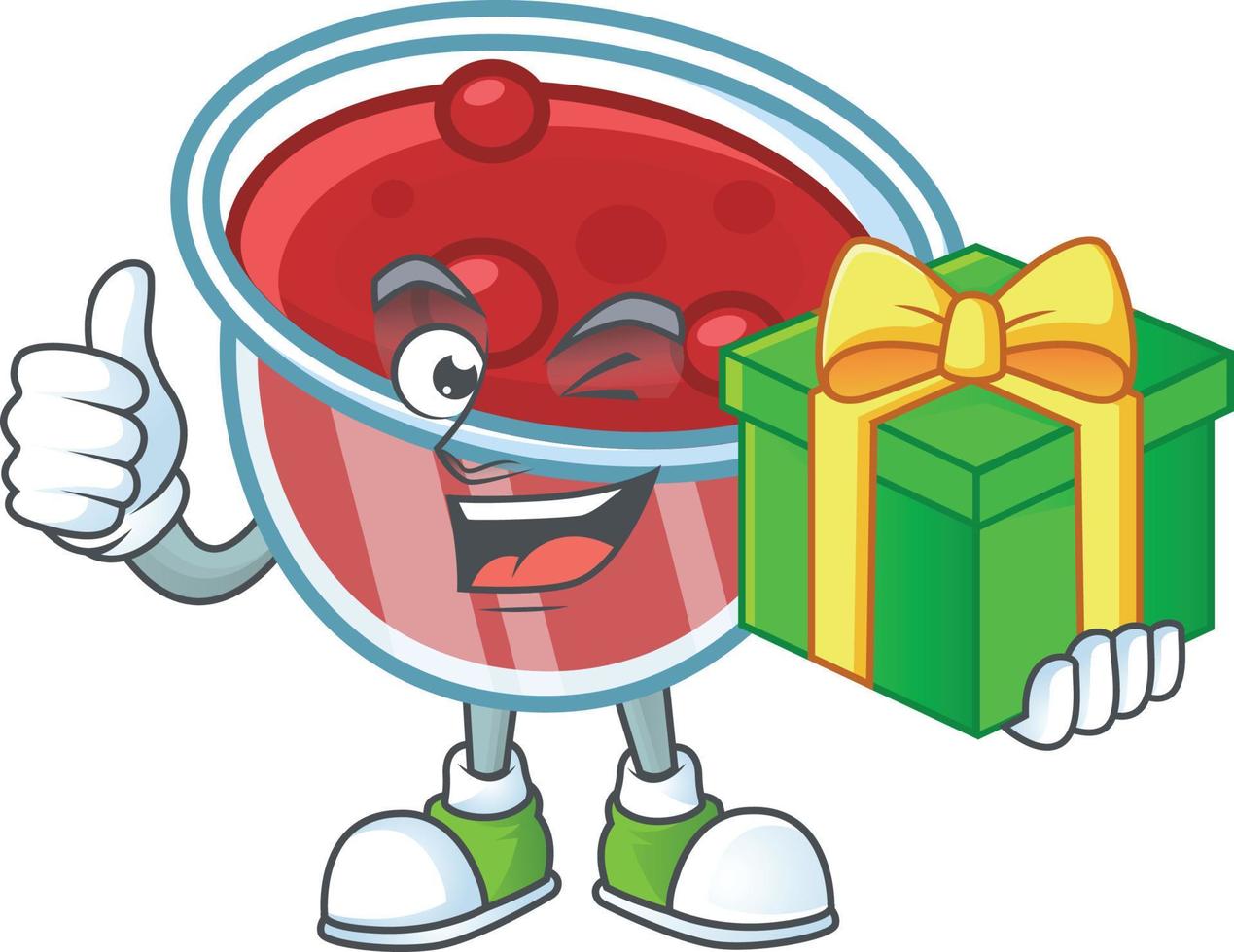Canberries Sauce Vector